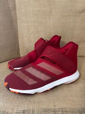 Adidas Harden B/E 3 Men’s Size 5 1/2 Red White Arhletic Basketball Shoes Sneaker